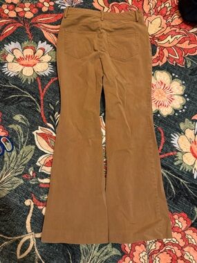 3/$25 LOFT Brown Julie Bootcut Pants Size 8 Work Career Stretch Flare